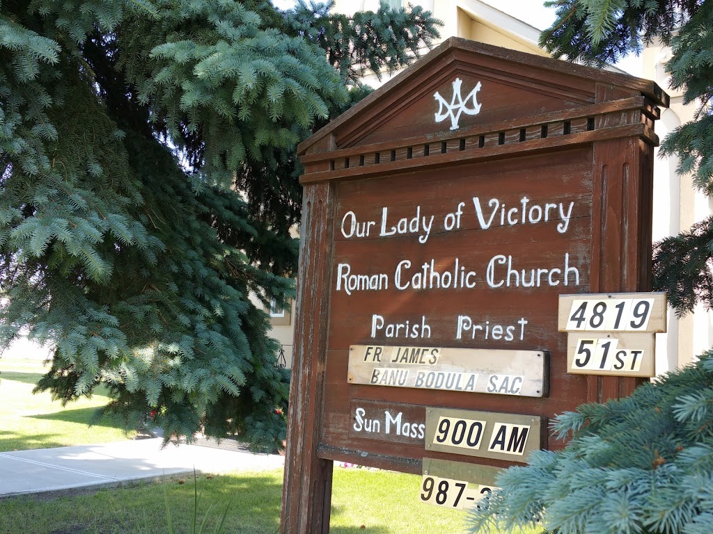 Our Lady of Victory Roman Catholic Church | 4813 51 St, Thorsby, AB T0C 2P0, Canada | Phone: (780) 987-2858