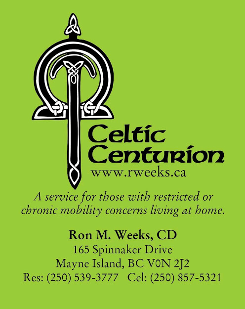 Celtic Centurion Care | 165 Spinnaker Dr, Mayne Island, BC V0N 2J2, Canada | Phone: (250) 857-5321