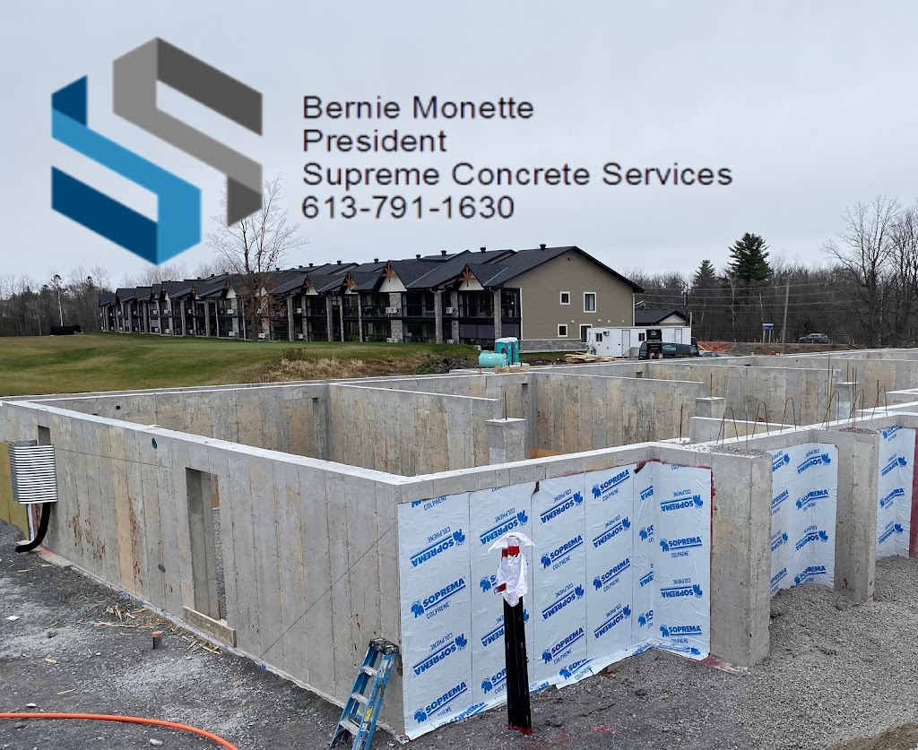 Supreme Concrete Services | 6070 Mcvagh Rd, Vars, ON K0A 3H0, Canada | Phone: (613) 791-1630