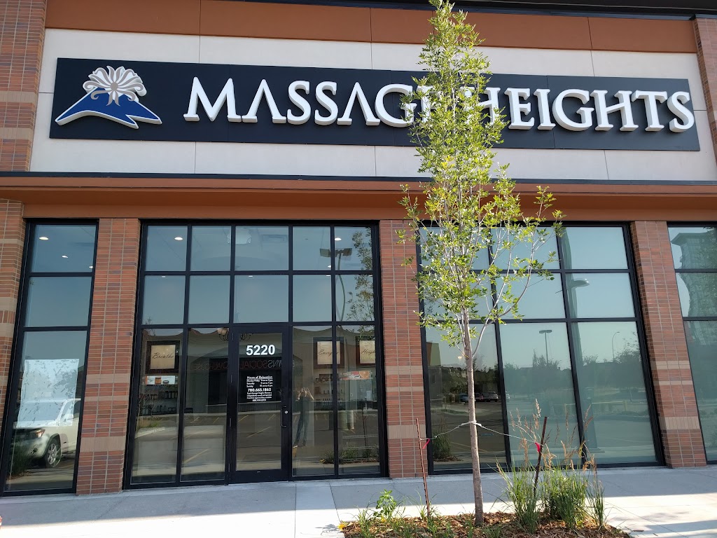 Massage Heights Currents of Windermere | 5220 Windermere Blvd, Edmonton, AB T6W 0L9, Canada | Phone: (780) 665-1860