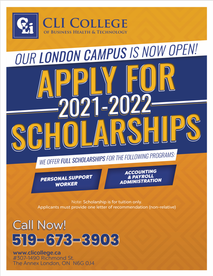 CLI College London Campus | 1490 Richmond St Suite #307, London, ON N6G 0J4, Canada | Phone: (519) 673-3903