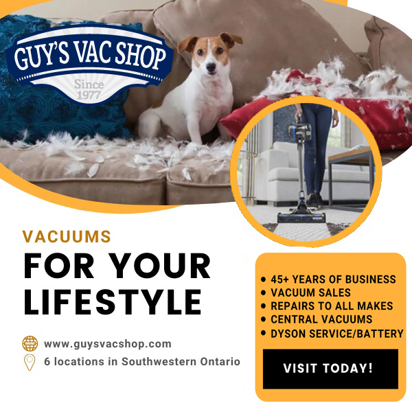 Guys Vac Shop | 195 Franklin Blvd Unit 6, Cambridge, ON N1R 8H3, Canada | Phone: (519) 621-7077