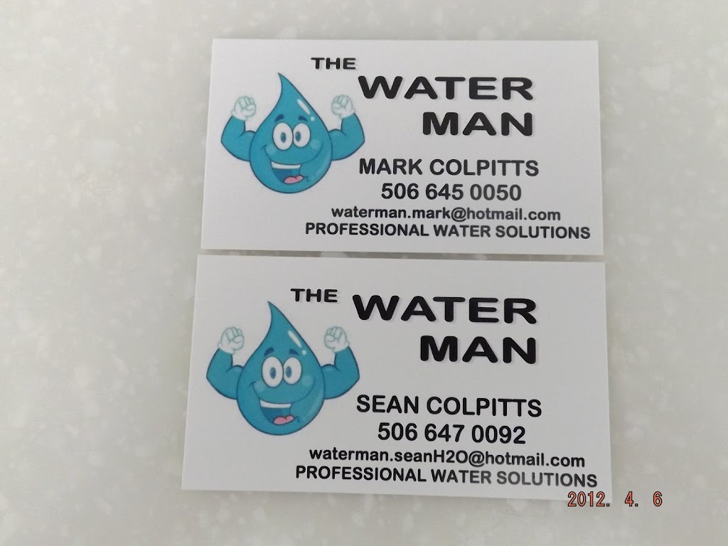 The Water Man | 4 Mark Ave, Rothesay, NB E2S 1A2, Canada | Phone: (506) 645-0050