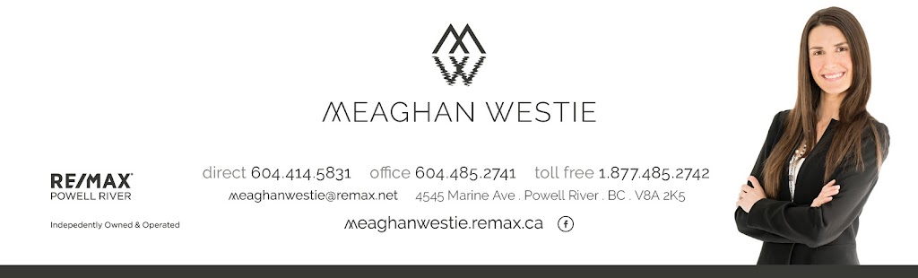 Meaghan Westie Personal Real Estate Corporation | 4545 Marine Ave, Powell River, BC V8A 2K5, Canada | Phone: (604) 414-5831