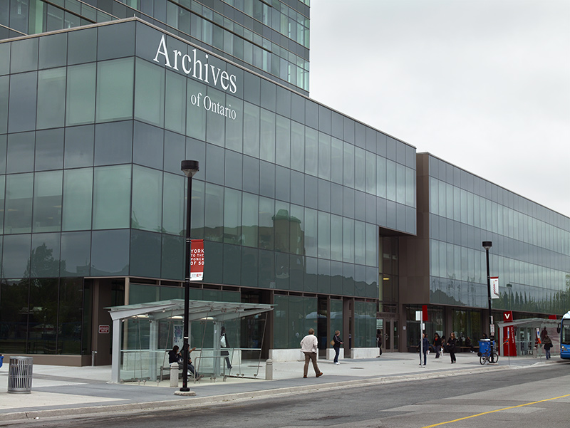 Archives of Ontario | 134 Ian MacDonald Blvd, North York, ON M7A 2C5, Canada | Phone: (416) 327-1600