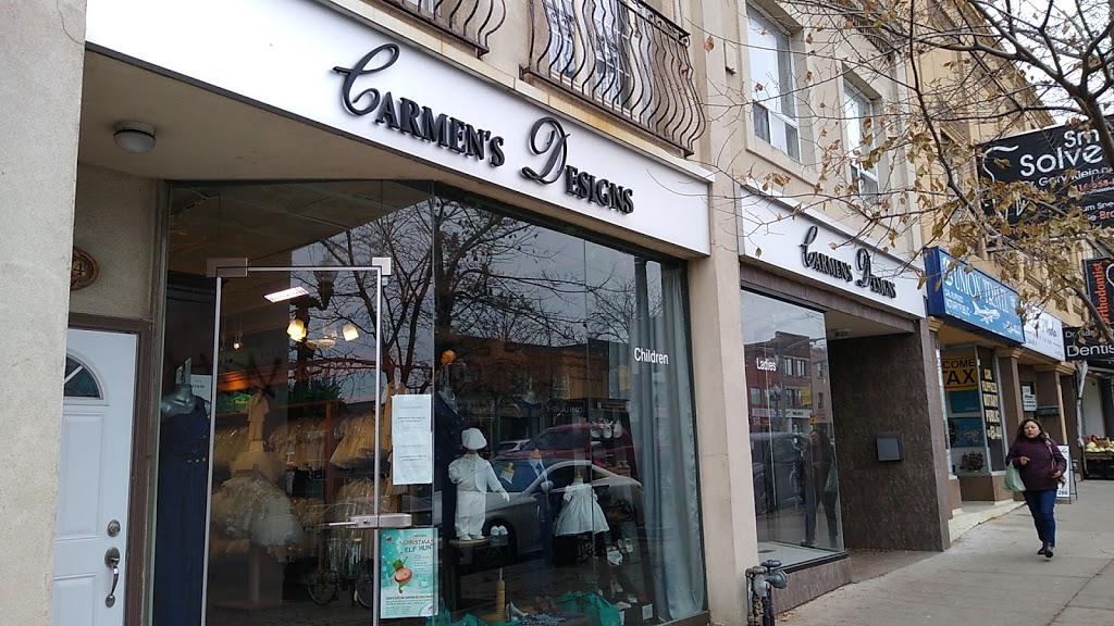 Carmen’s Designs | 1274 St Clair Ave W, Toronto, ON M6E 1B9, Canada | Phone: (416) 656-1022