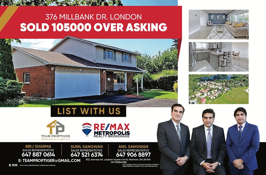 Team PropTiger | 82 Cathcart Crescent, Brampton, ON L6T 2A5, Canada | Phone: (647) 887-0614