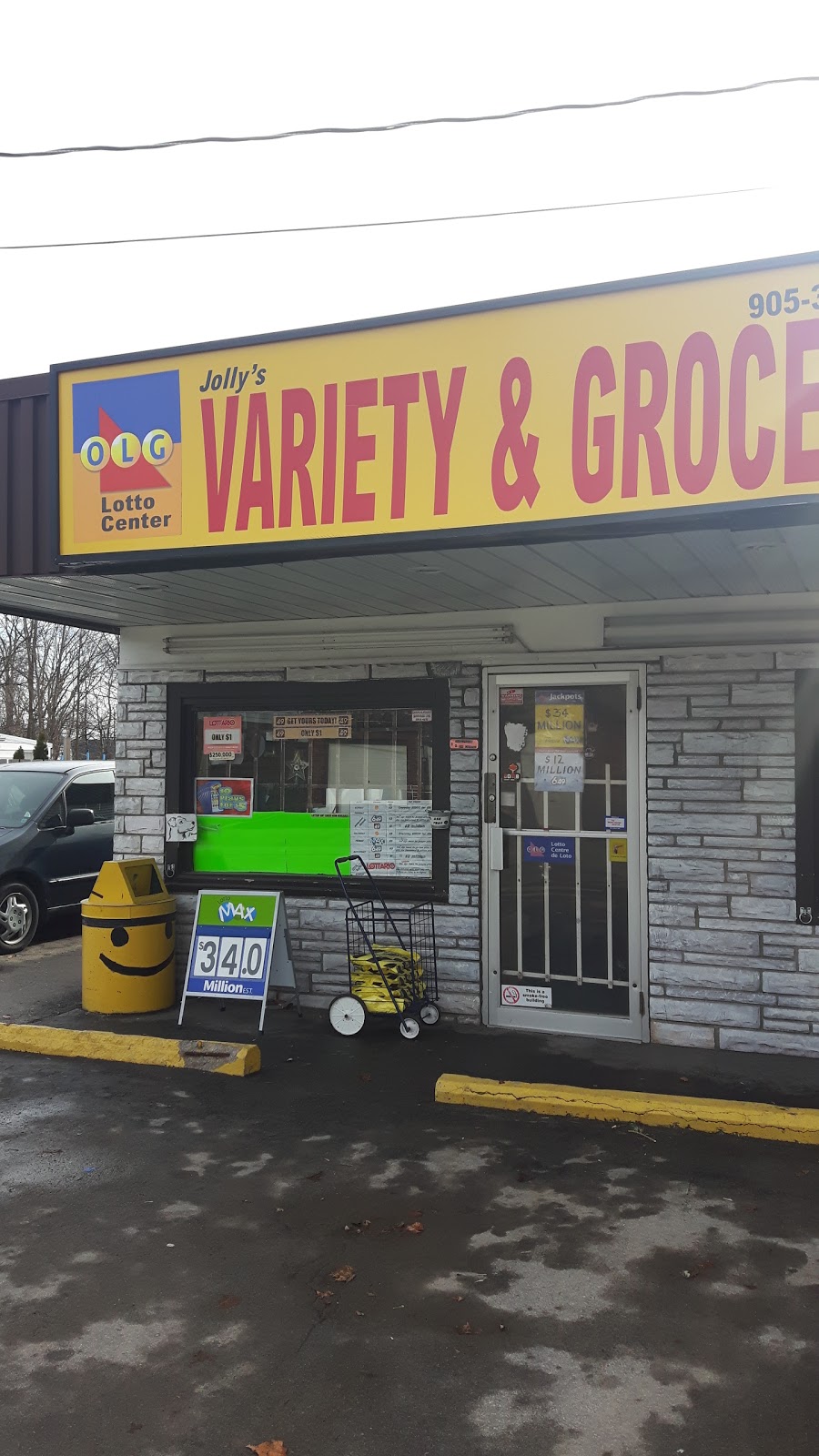 Jollys Variety & Grocery Inc | 6636 Barker St, Niagara Falls, ON L2G 5J7, Canada | Phone: (905) 356-7020