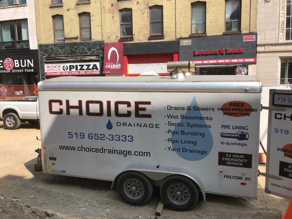 CHOICE INC. - Drainage, Bins, CCTV, Hydro Vac - London | 4267 Raney Crescent, London, ON N6L 1C4, Canada | Phone: (519) 652-3333