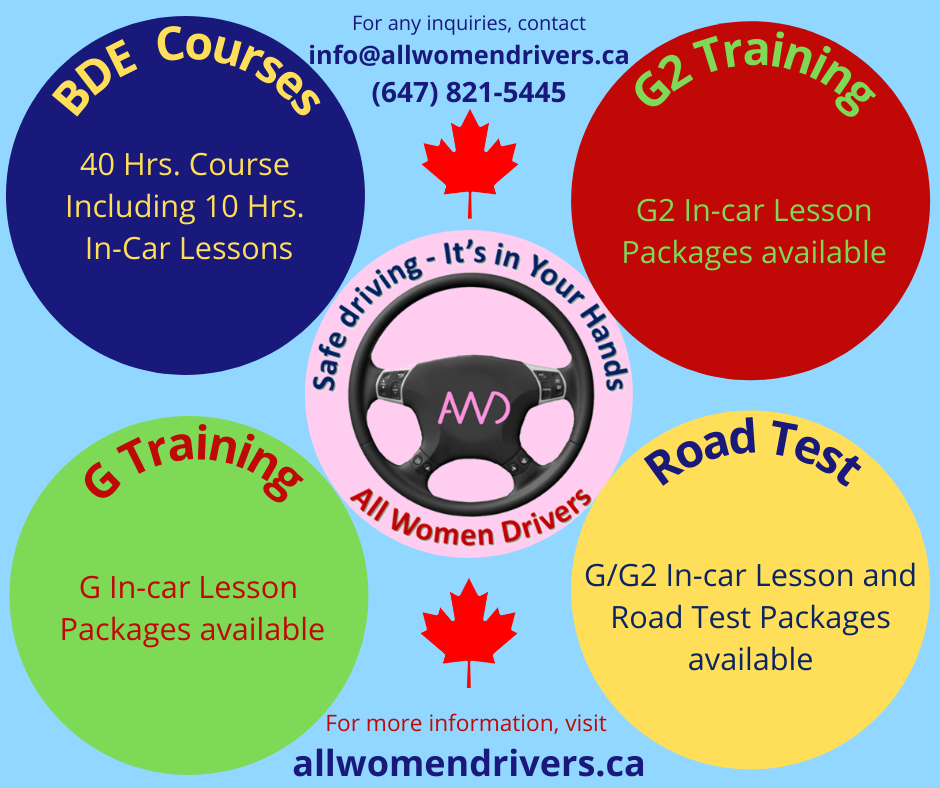 All Women drivers Inc. | 1580 Sandhurst Cir #1210, Toronto, ON M1V 2L3, Canada | Phone: (647) 821-5445