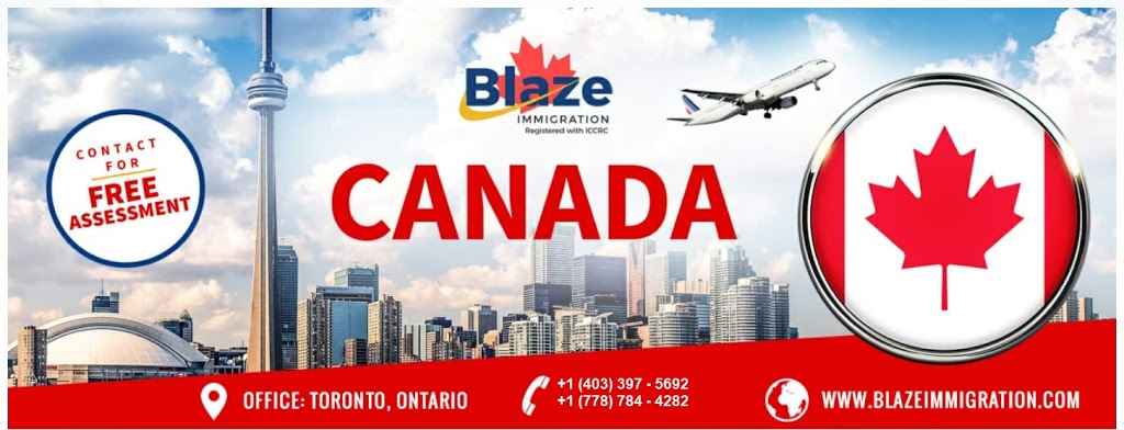 Blaze Immigration Services Inc | 40 Bergenstein Cres, Fonthill, ON L0S 1E6, Canada | Phone: (403) 397-5692