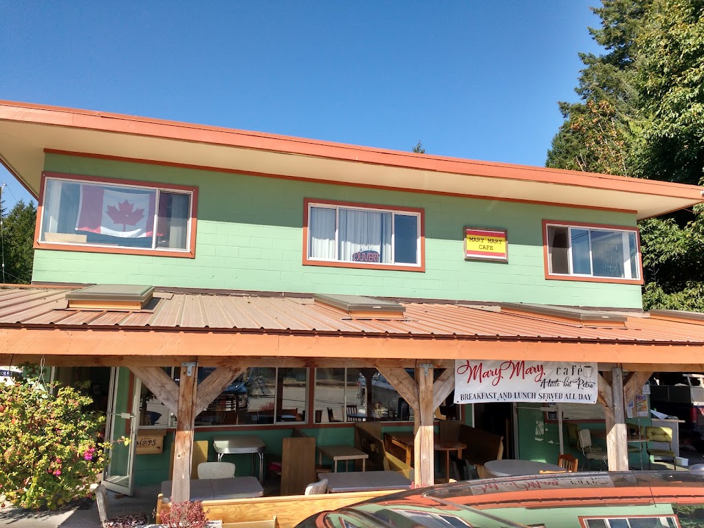 Mary Mary Café | Marble Bay Rd, Van Anda, BC V0N 3K0, Canada | Phone: (604) 486-7080