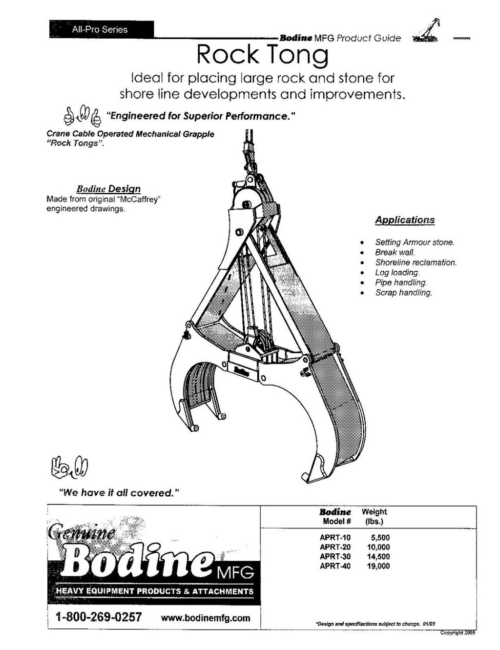 Bodine Manufacturing | 2276 London Rd, Smithville, ON L0R 2A0, Canada | Phone: (905) 957-2961