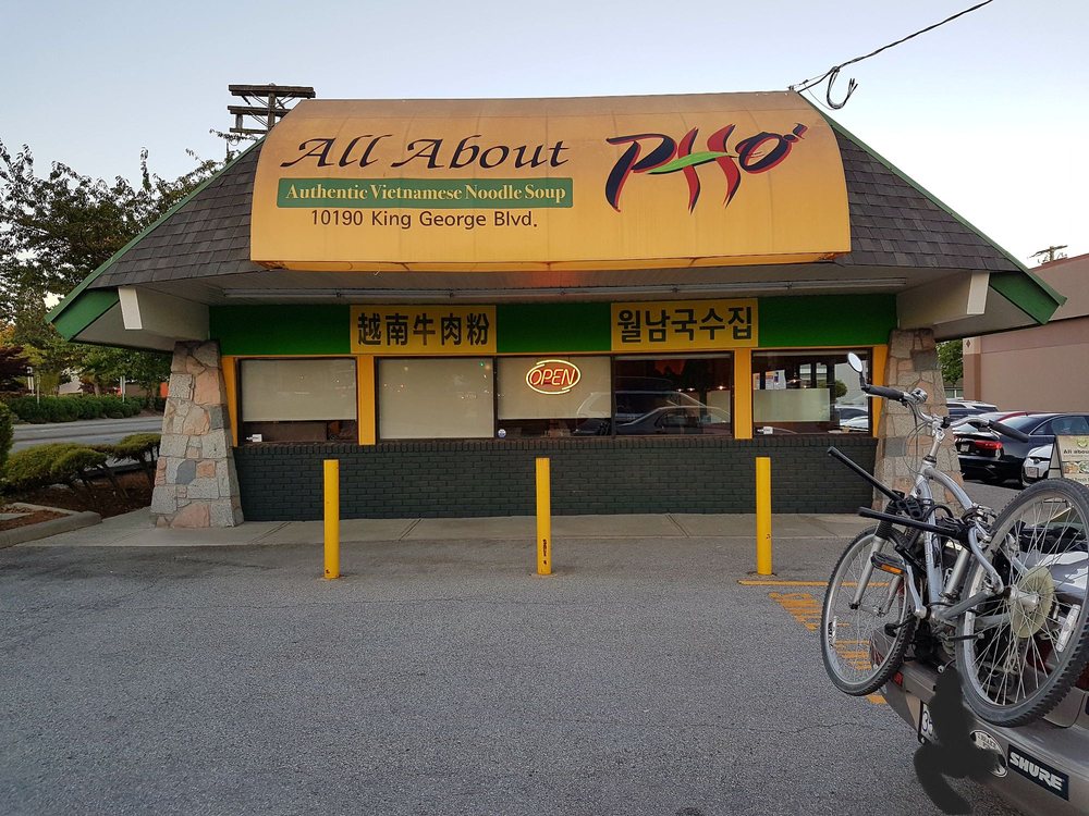 All About Pho Vietnamese Noodle House | 10190 King George Blvd, Surrey, BC V3T 2W4, Canada | Phone: (604) 498-0222