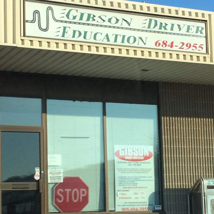 Gibson Driver Education | 8 Clairmont St Unit 2, Thorold, ON L2V 1R1, Canada | Phone: (905) 684-2955