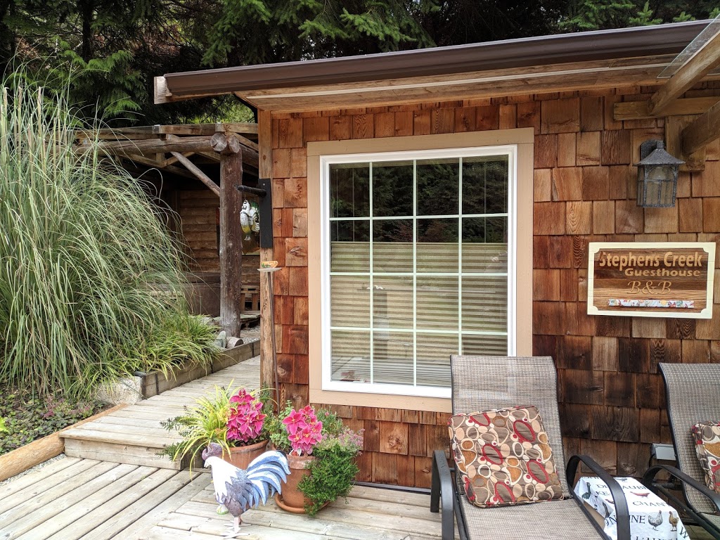 Stephens Creek Guesthouse B&B | 2920 Lower Rd, Roberts Creek, BC V0N 2W4, Canada | Phone: (604) 741-0622