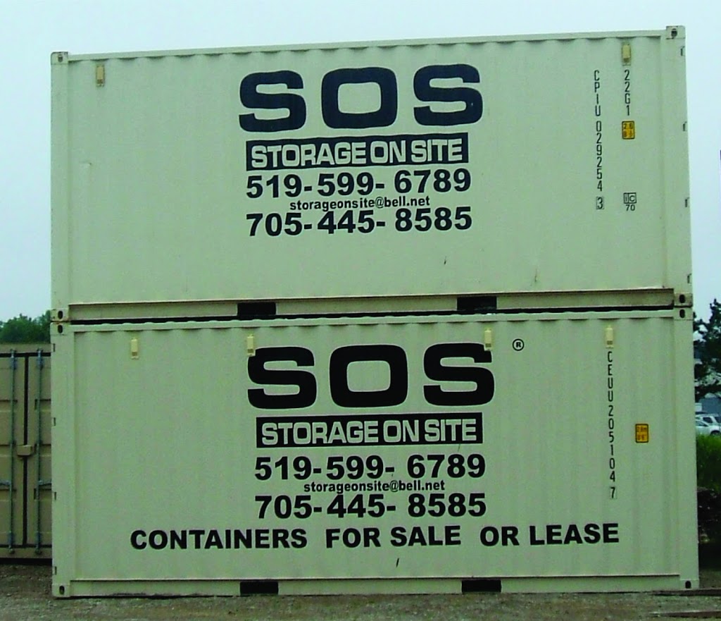 SOS Storage On Site | 5 Grey St N, Thornbury, ON N0H 2P0, Canada | Phone: (519) 599-6789