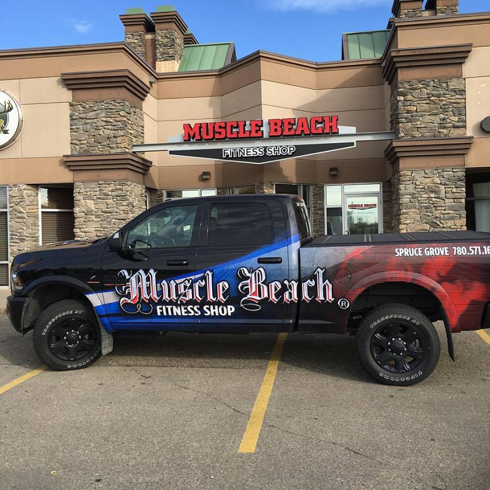 Muscle Beach Fitness Shop Spruce Grove | 700 McLeod Ave #130, Spruce Grove, AB T7X 0C8, Canada | Phone: (780) 571-1611