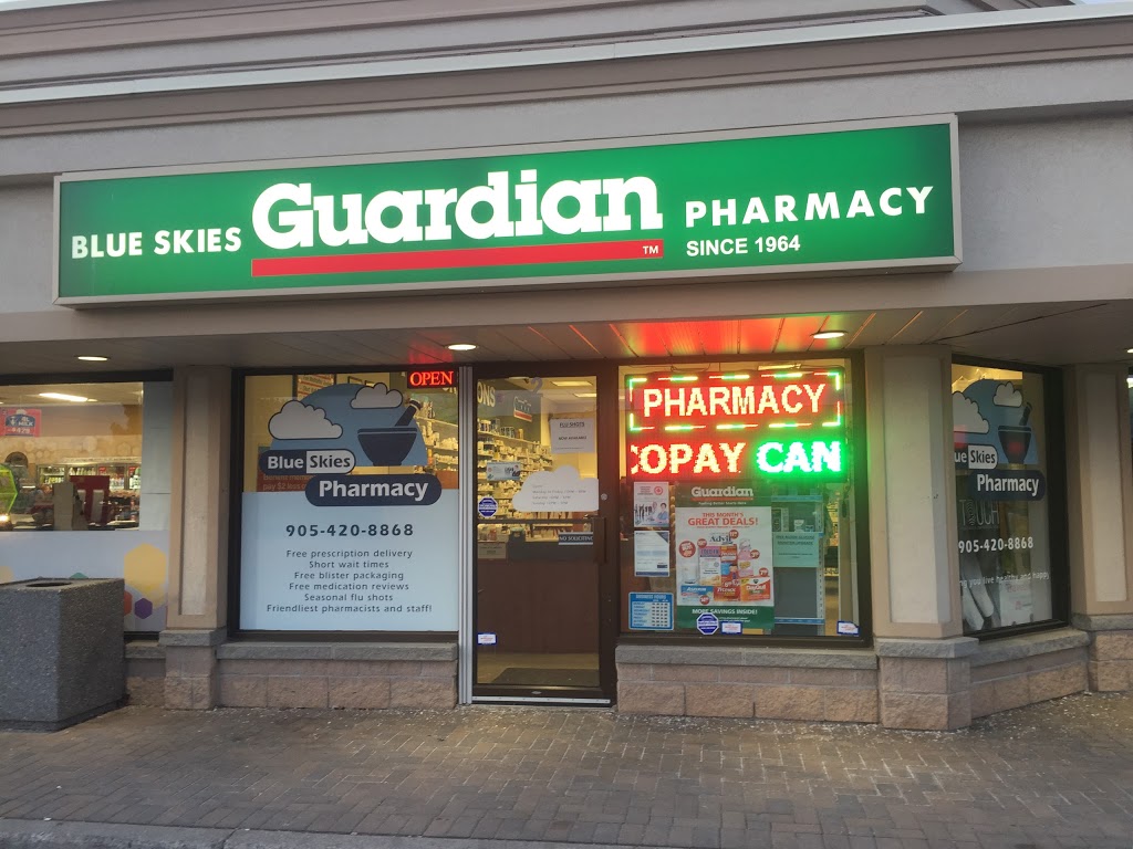 Guardian - Blue Skies Pharmacy | 1298 Kingston Rd #2, Pickering, ON L1V 3M9, Canada | Phone: (905) 420-8868