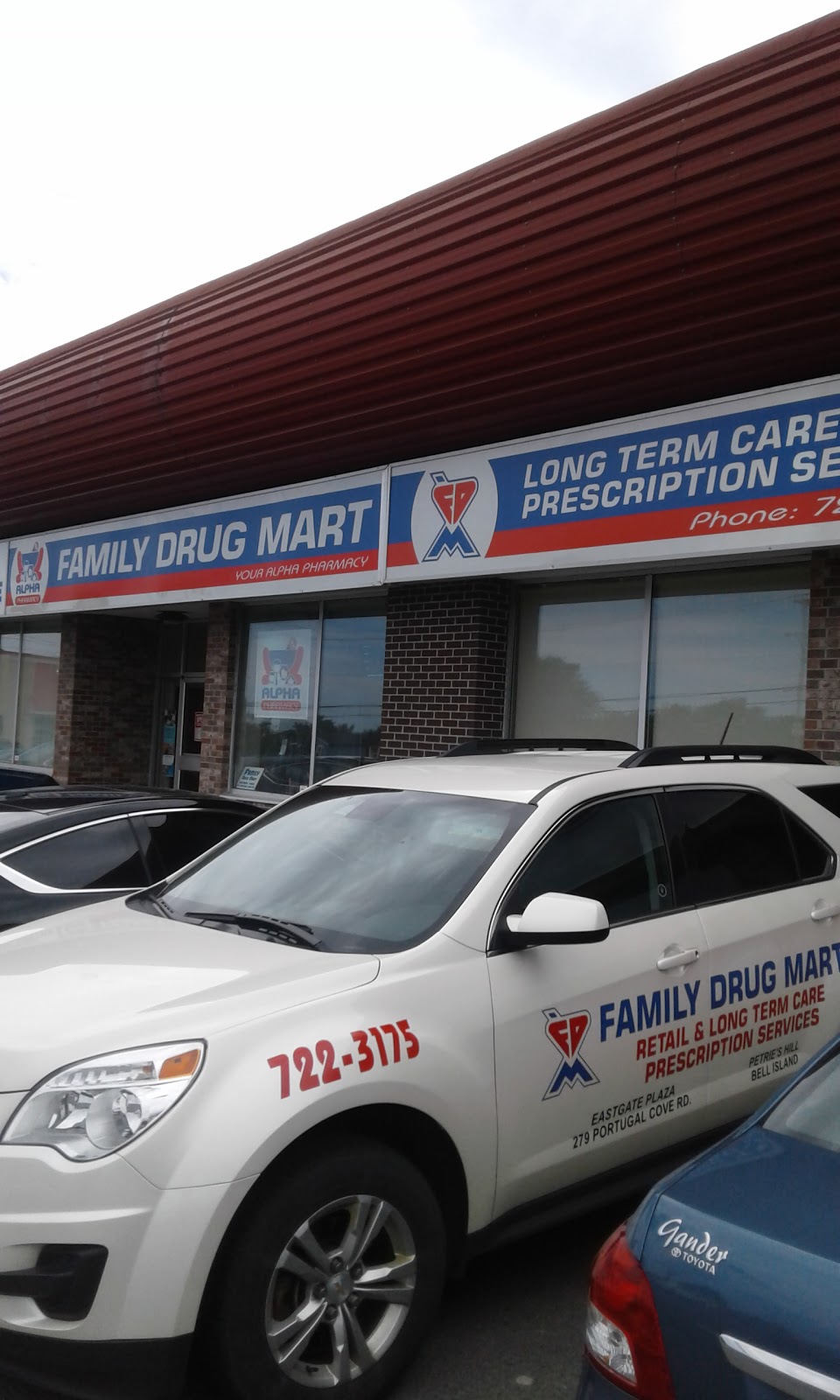 Family Drug Mart | 279 Portugal Cove Rd, St. Johns, NL A1B 2N8, Canada | Phone: (709) 722-3175