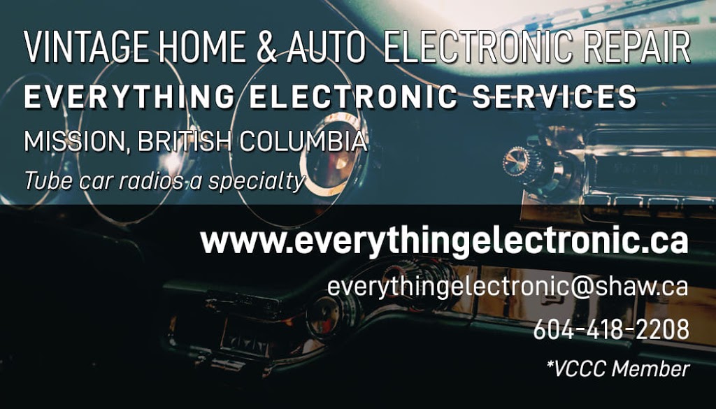 Everything Electronic Services | 33121 Best Ave, Mission, BC V2V 2S9, Canada | Phone: (604) 418-2208