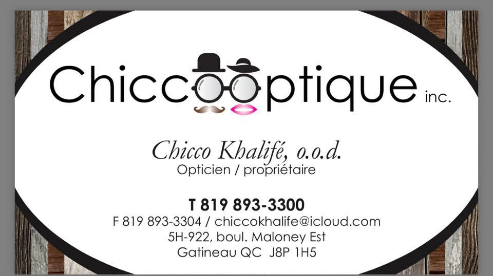 Chicco Optique | 922 boulevard maloney est LOCAL 5A, Gatineau, QC J8P 1H5, Canada | Phone: (819) 893-3300