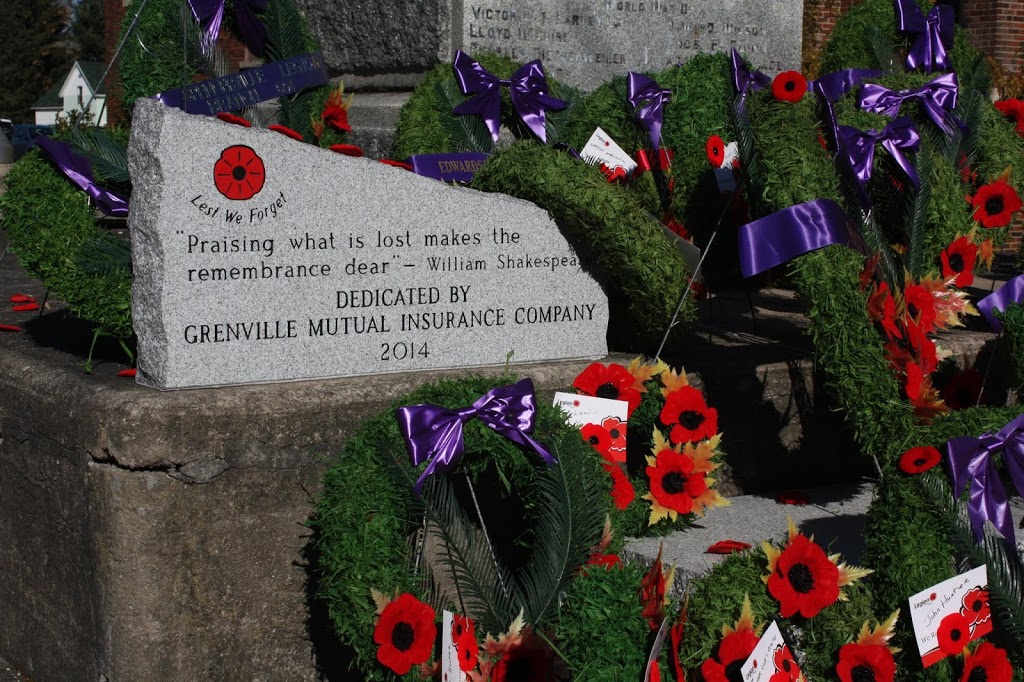 Spencerville Cenotaph | County Rd 21, Spencerville, ON K0E 1X0, Canada