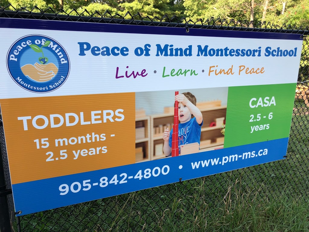 Peace Of Mind Montessori School Inc. | 354 Upper Middle Rd E, Oakville, ON L6H 7H4, Canada | Phone: (905) 842-4800