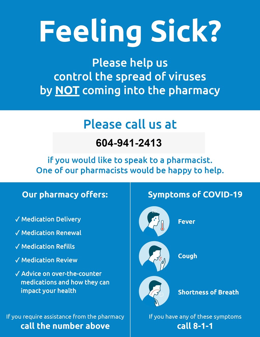 PharmaChoice | 2529 Shaughnessy St, Port Coquitlam, BC V3C 3G1, Canada | Phone: (604) 941-2413