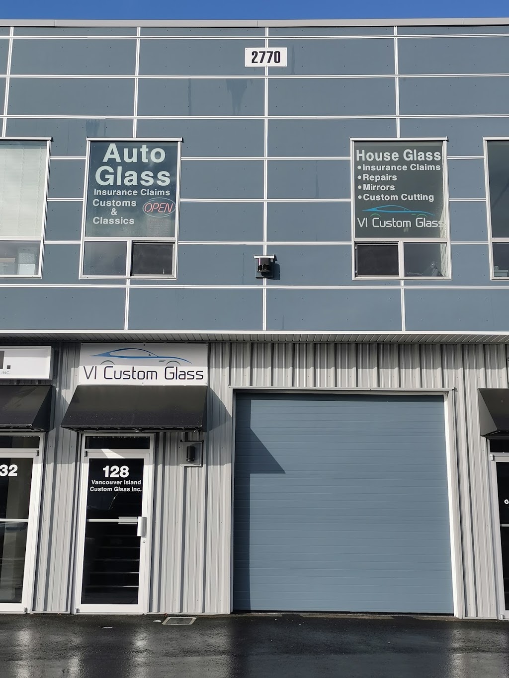 Vancouver Island Custom Glass | 2770 Leigh Rd #128, Victoria, BC V9B 4G2, Canada | Phone: (250) 818-6328