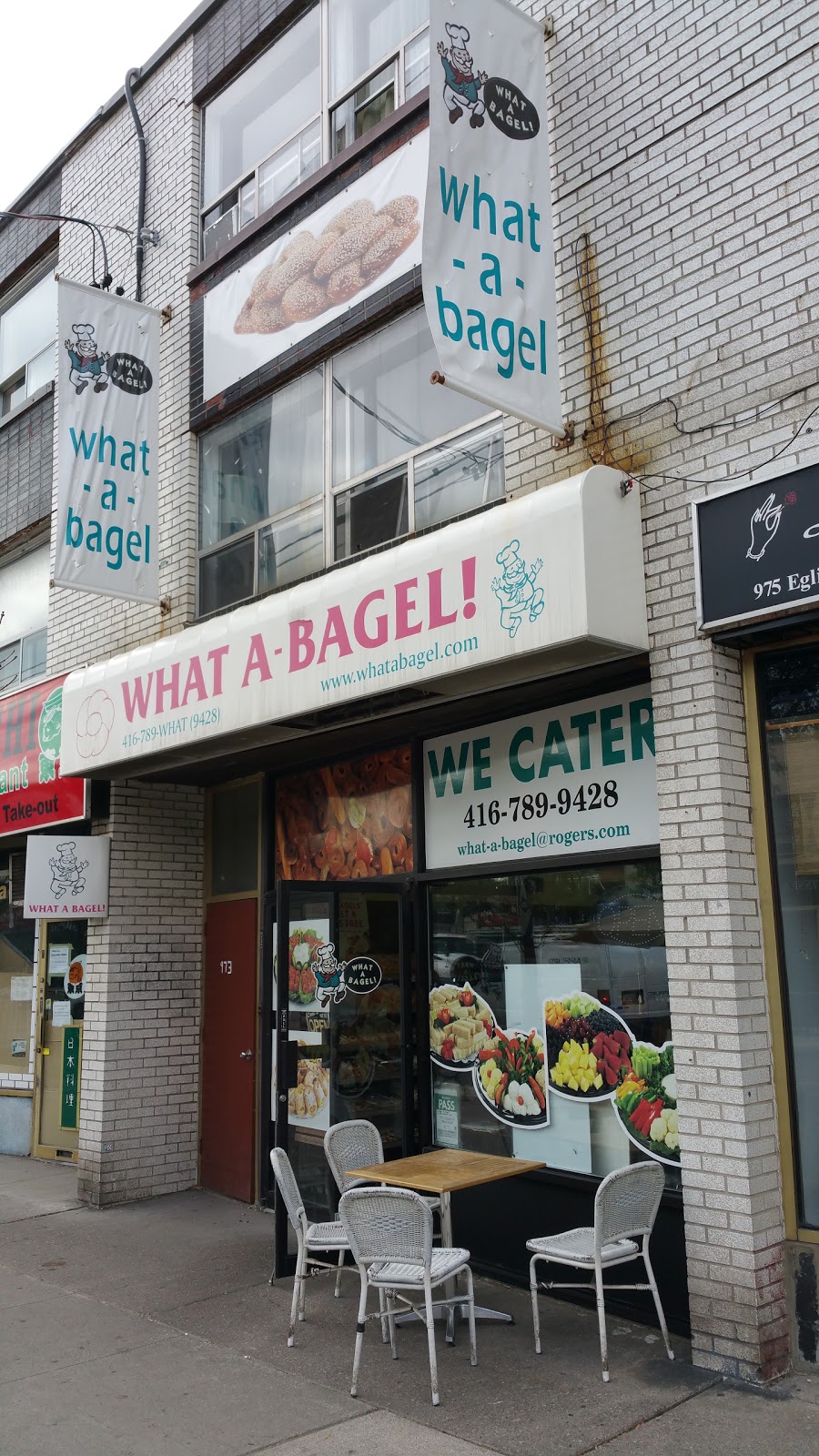 What A Bagel | 973 Eglinton Ave W, Toronto, ON M6C 2C5, Canada | Phone: (416) 789-9428