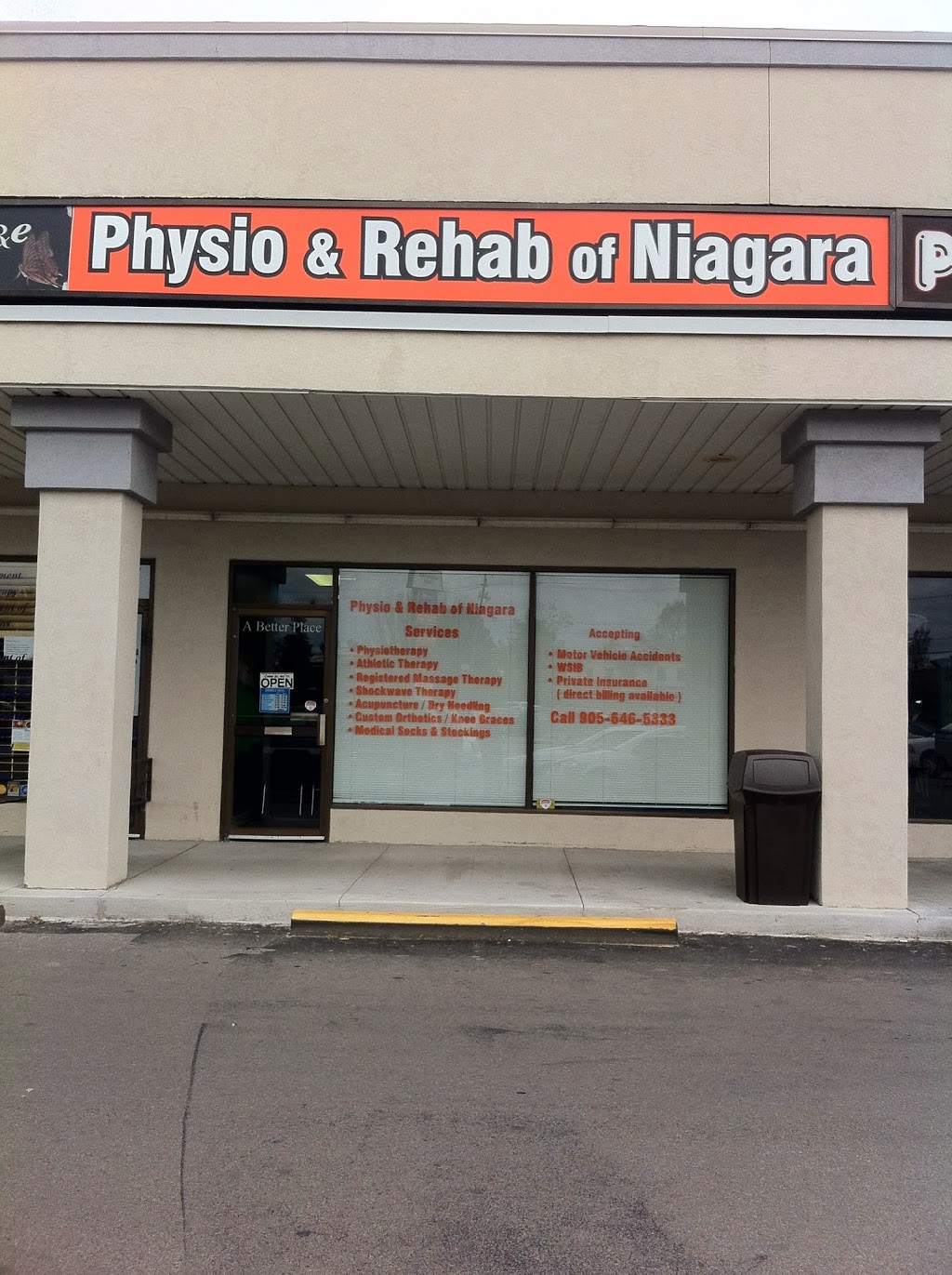 Physio & Rehab of Niagara | 109 Lakeshore Rd, St. Catharines, ON L2N 2T6, Canada | Phone: (905) 646-5333