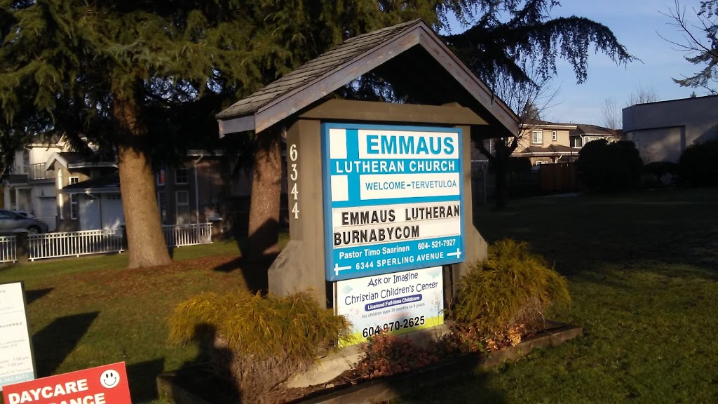 Emmaus Lutheran Church | 6344 Sperling Ave, Burnaby, BC V5E 2V4, Canada | Phone: (604) 521-7927