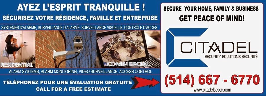 Citadel Security Solutions | 300 Rue de la Berge-du-Canal #318, Lachine, QC H8R 1H3, Canada | Phone: (514) 667-6770