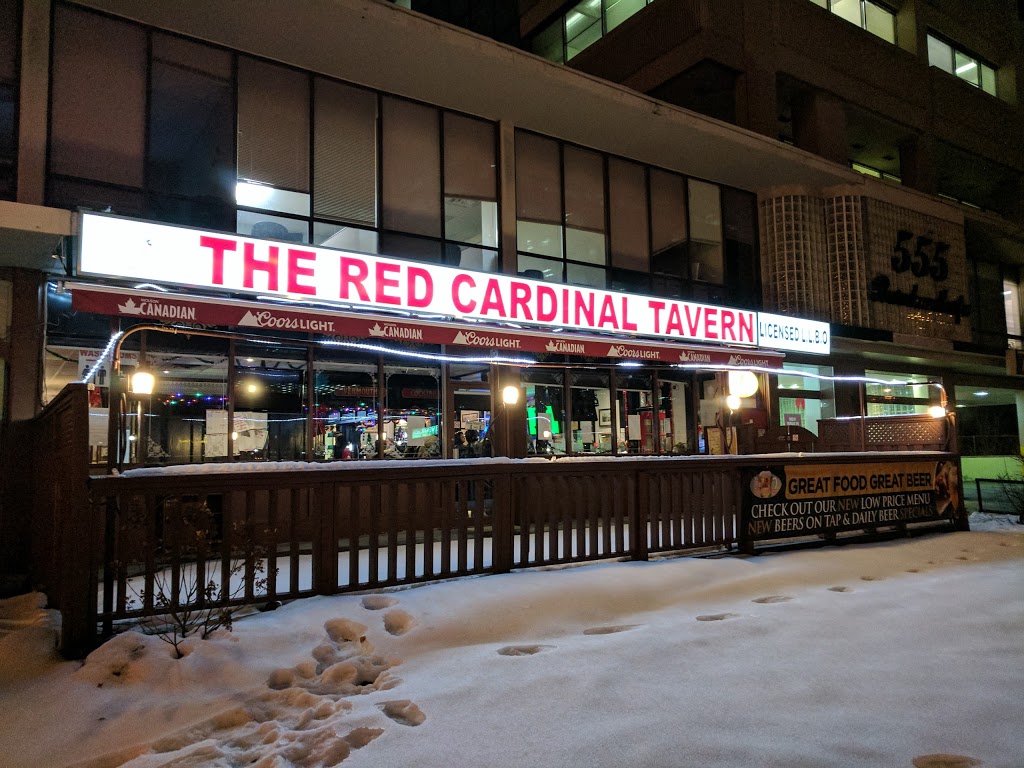 The Red Cardinal Tavern | 555 Burnhamthorpe Rd #102, Etobicoke, ON M9C 2Y3, Canada | Phone: (416) 620-5959