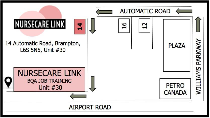 NurseCare Link Inc | 14 Automatic Rd UNIT #30, Brampton, ON L6S 5N5, Canada | Phone: (647) 405-1412