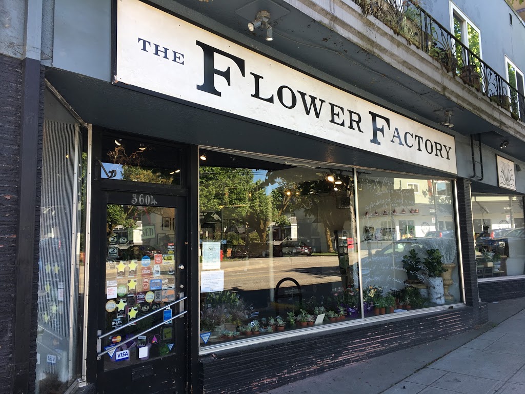 Flower Factory | 4285 Main St, Vancouver, BC V5V 3P8, Canada | Phone: (604) 871-1008