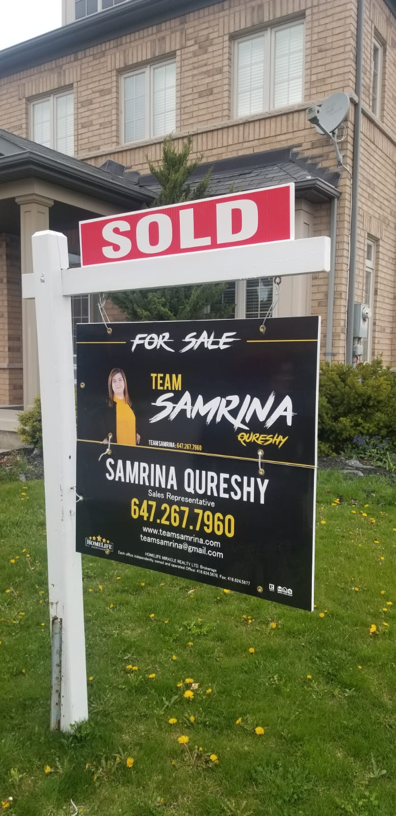 Team Samrina Qureshy Homelife Miracle Office | 8250 Lawson Rd #108, Milton, ON L9T 5C6, Canada | Phone: (647) 267-7960