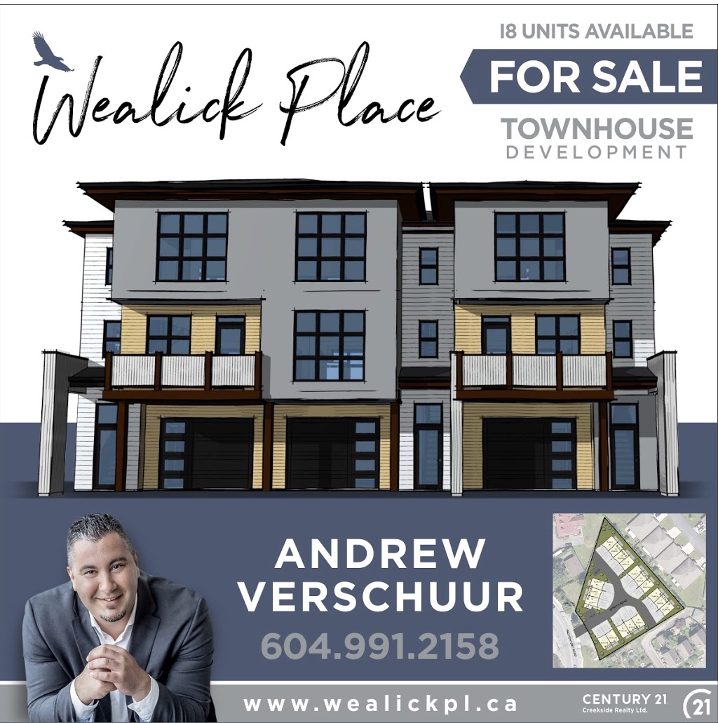 Andrew Verschuur -Century 21 Creekside Realty Ltd. | 45428 Luckakuck Way #190, Chilliwack, BC V2R 3S9, Canada | Phone: (604) 991-2158