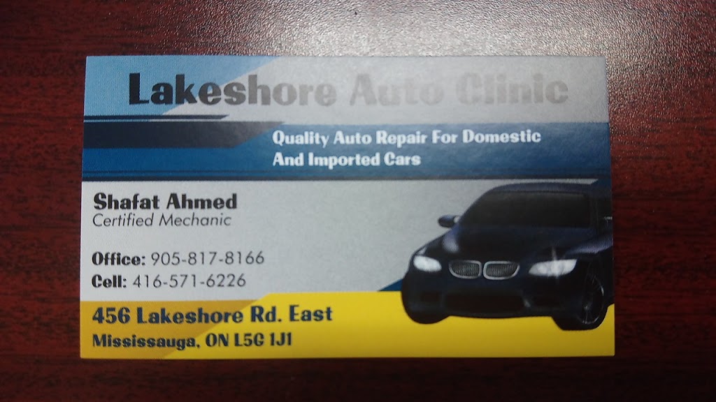 Lakeshore Auto Clinic | 456 Lakeshore Rd E, Mississauga, ON L5G 1J1, Canada | Phone: (905) 817-8166