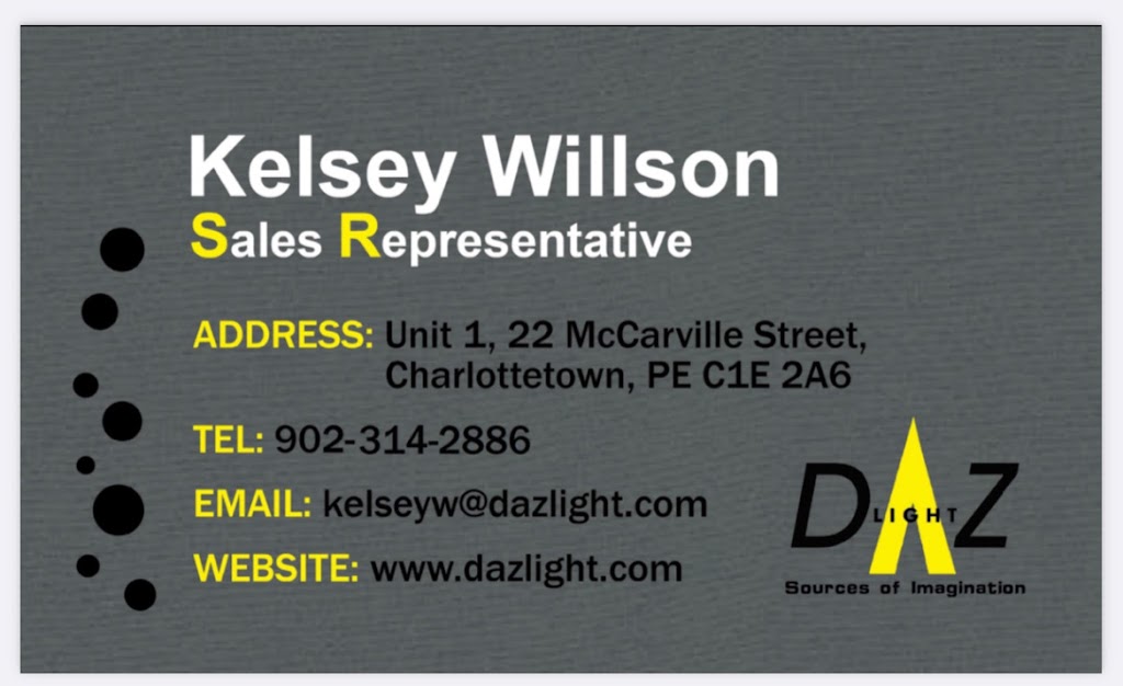 Daz Light Co. Ltd. | 22 McCarville St, Charlottetown, PE C1E 2A6, Canada | Phone: (902) 978-1175