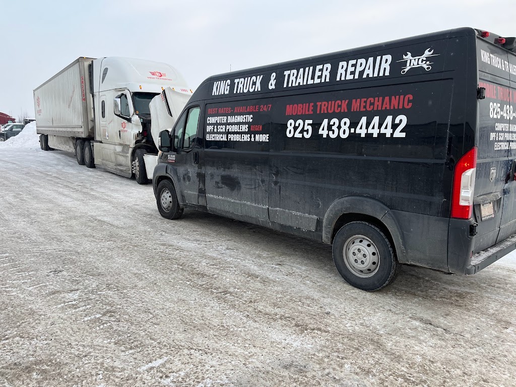 King - Mobile Truck Repair Calgary (24 Hours Roadside Service) | 8111 Hunterview Dr NW, Calgary, AB T3K 1B2, Canada | Phone: (825) 438-4442