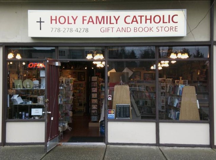 Holy Family Catholic Gift And Bookstore | 20787 Fraser Hwy, Langley City, BC V3A 4G4, Canada | Phone: (778) 278-4278