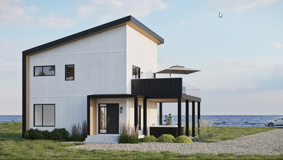 Chalet - Brio Rénovation et design | 2319 Chem. des Coudriers, LIsle-aux-Coudres, QC G0A 1X0, Canada | Phone: (418) 496-6333