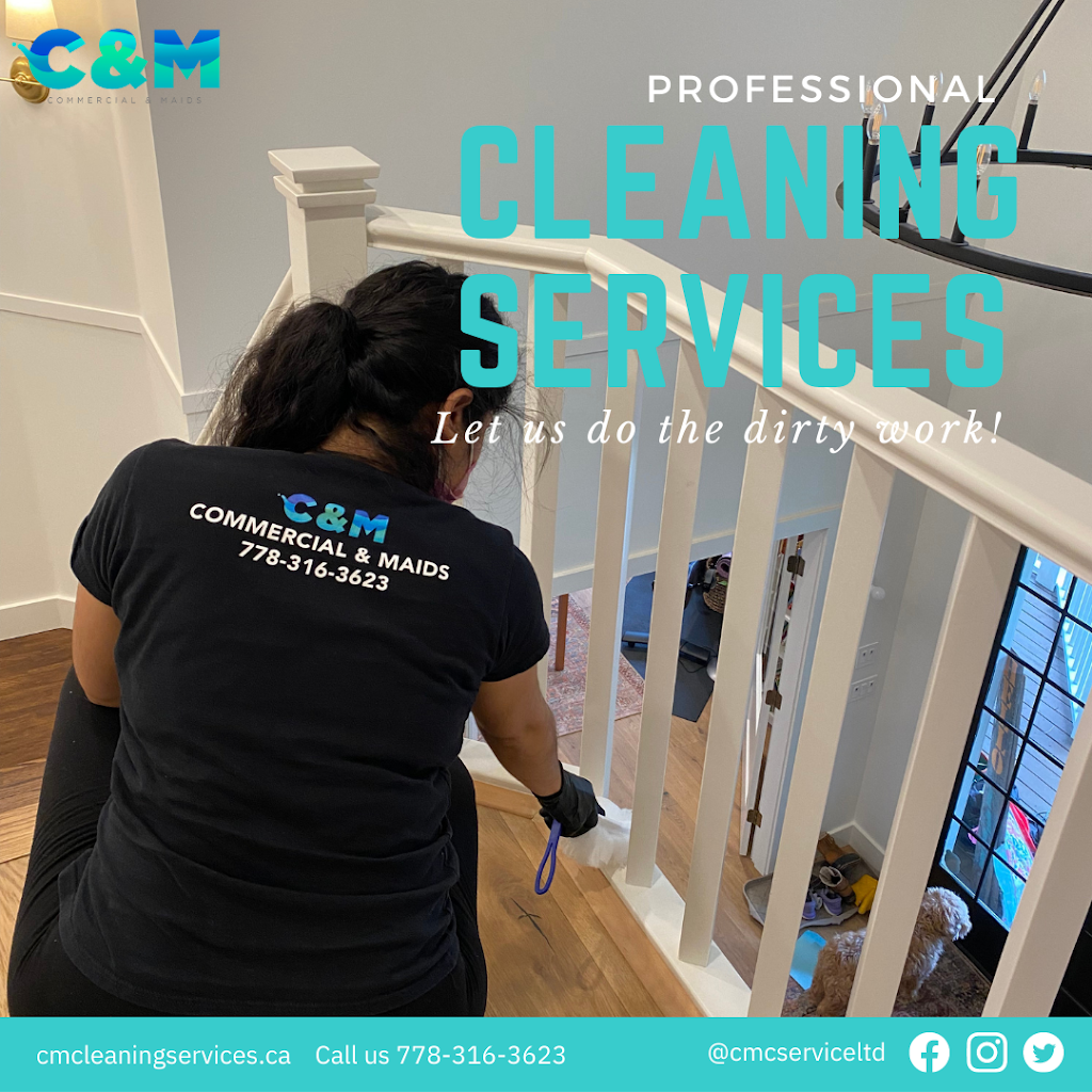 C&M Cleaning Service ltd | 2910 Commercial Dr unit 208, Vancouver, BC V5N 4C9, Canada | Phone: (778) 316-3623