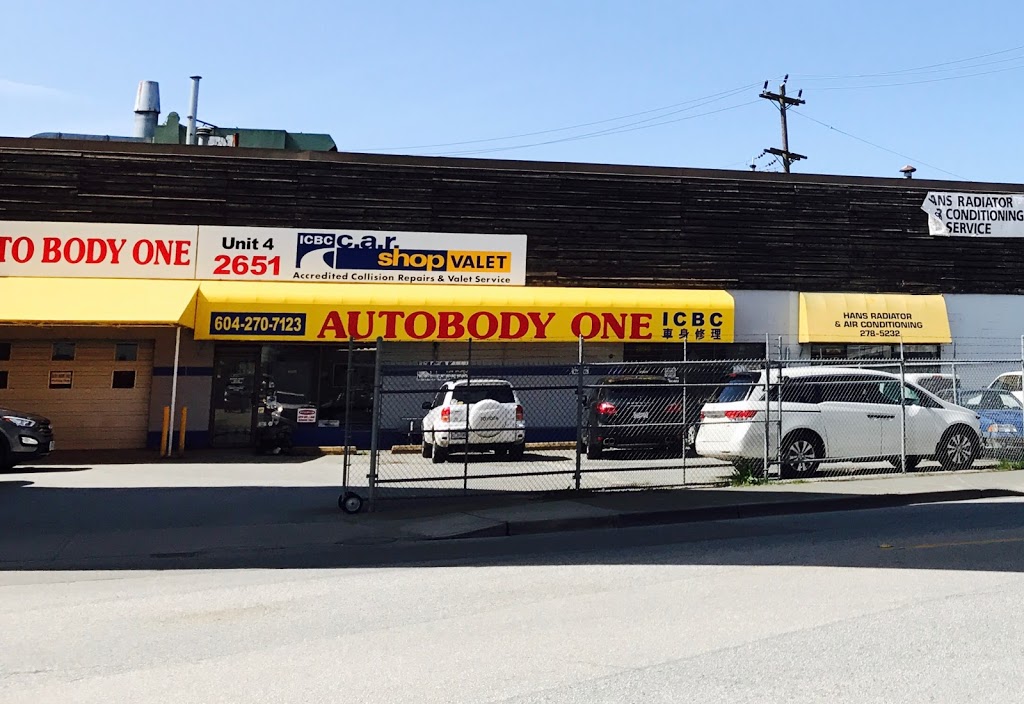 Auto Body One | 2651 No 3 Rd, Richmond, BC V6X 2B2, Canada | Phone: (604) 270-6893