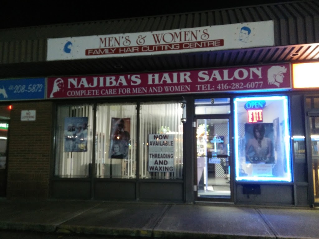 Najibas Hair Salon | 5550 Lawrence Ave E, Scarborough, ON M1C 3B2, Canada | Phone: (416) 282-6077