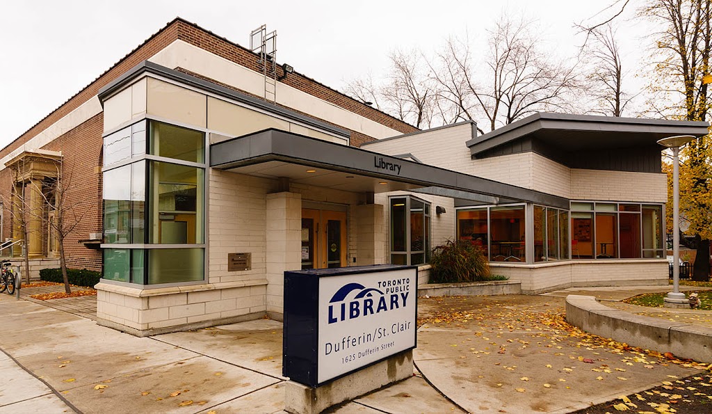 Toronto Public Library - Dufferin/St. Clair Branch | 1625 Dufferin St, Toronto, ON M6H 3L9, Canada | Phone: (416) 393-7712