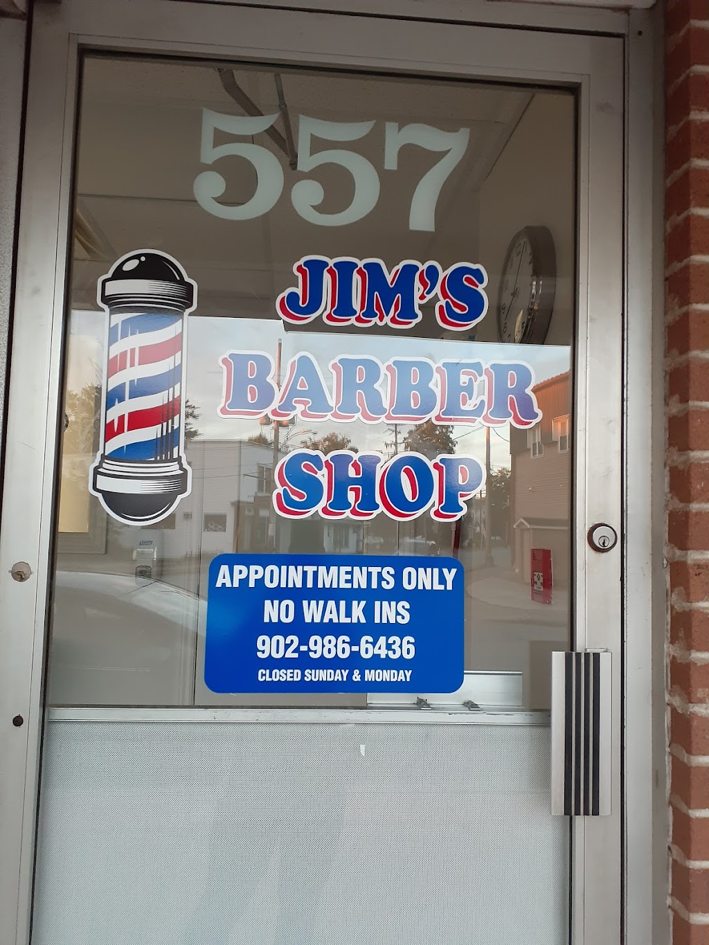 Jims Barber Shop | 557 Prince St, Truro, NS B2N 1H2, Canada | Phone: (902) 986-6436