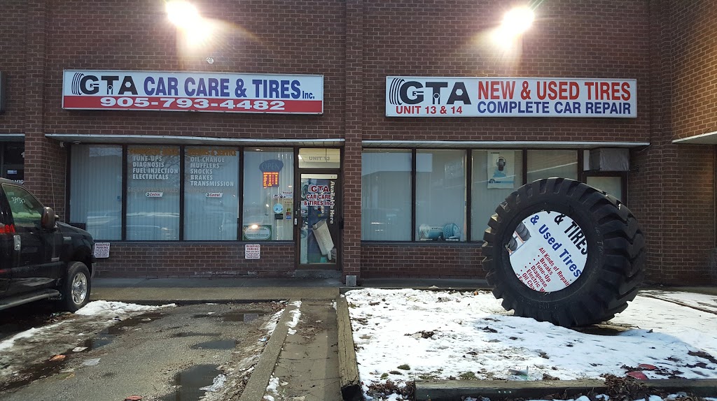 GTA Car Care & Tires Inc | 20 Strathearn Ave #13&14, Brampton, ON L6T 4P7, Canada | Phone: (905) 793-4482